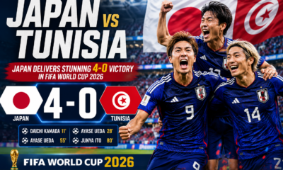 Japan vs Tunisia