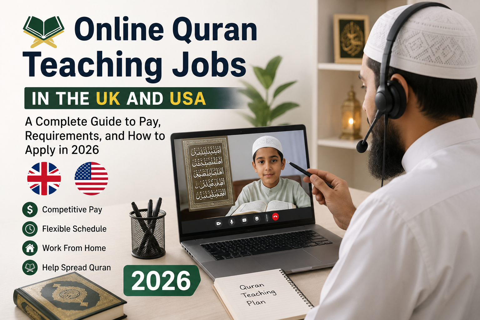 Online Quran Teaching Jobs